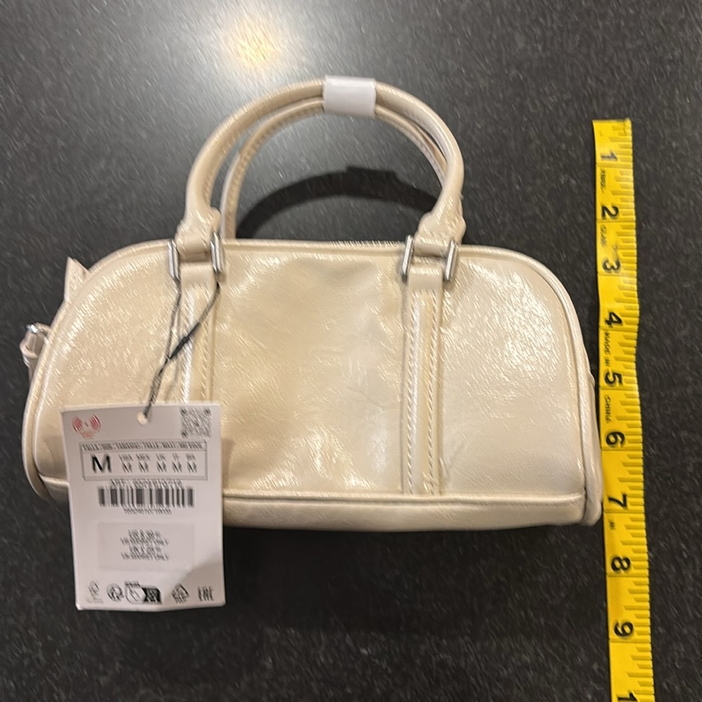 Zara Cream Mini Bag - Picture 6 of 6